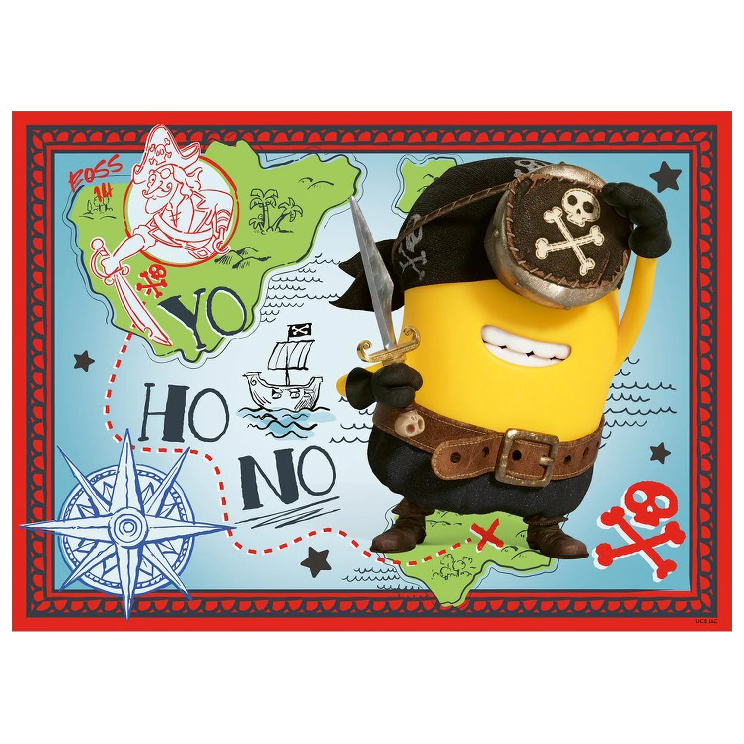 Minions 3 puzzle 4x100 sztuk zdjęcie produktu