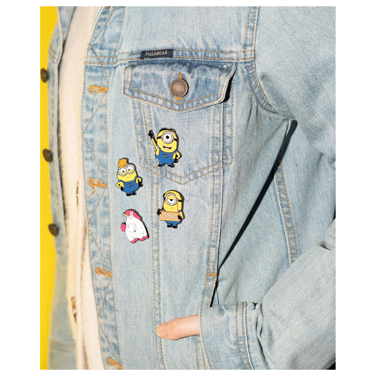 Minions zestaw 4 przypinek zdjęcie produktu