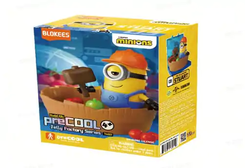 Minions Blokees PreCool Jelly Factory Seria 1 Plastikowy Model Kit 03 Stuart the Jelly maker zdjęcie produktu