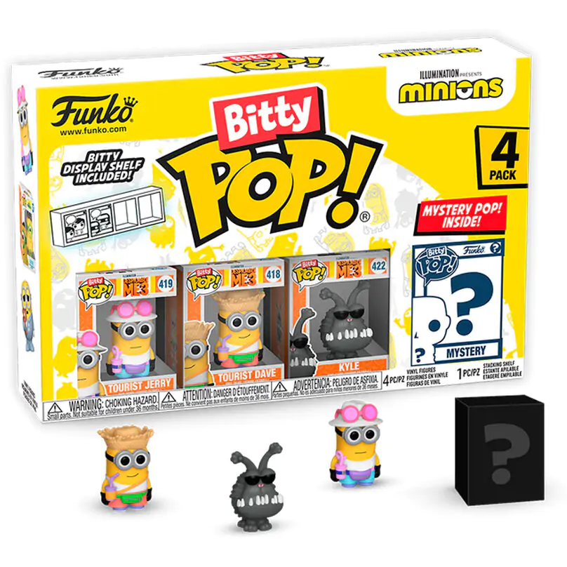 Minionki Bitty Funko POP! Figurka Vinyl 4-Pack Young Gru 2,5 cm zdjęcie produktu