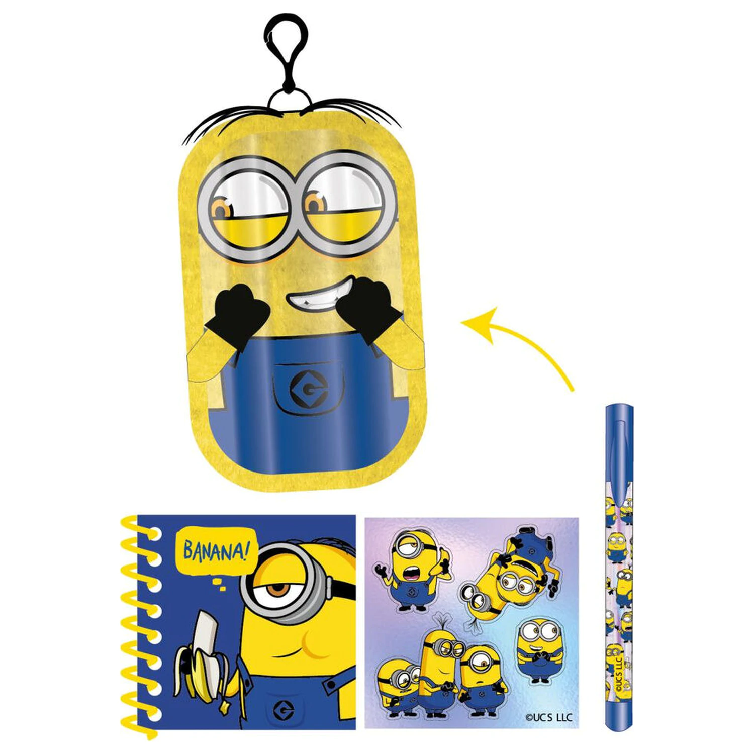 Minions zestaw artykułów papierniczych zdjęcie produktu
