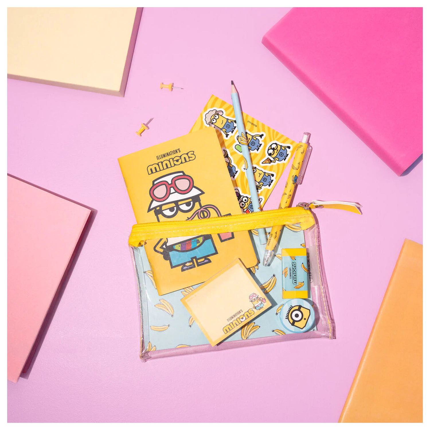 Minions zestaw artykułów papierniczych zdjęcie produktu