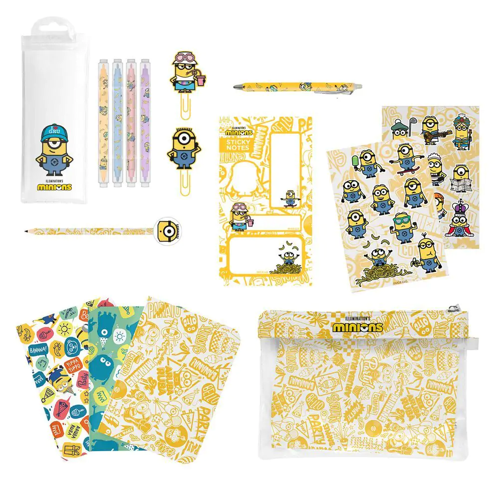 "Minions" zestaw artykułów papierniczych zdjęcie produktu