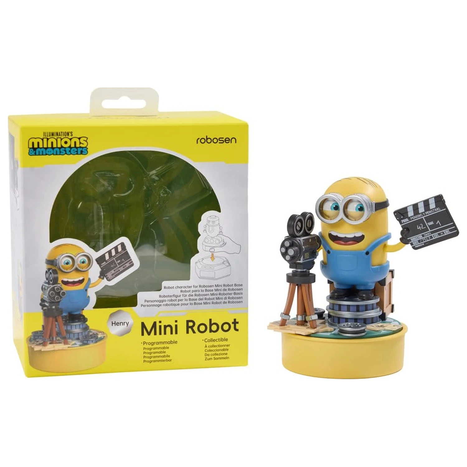 Minions & Monsters Interactive Mini Robot Henry 9 cm *Wersja angielska* zdjęcie produktu