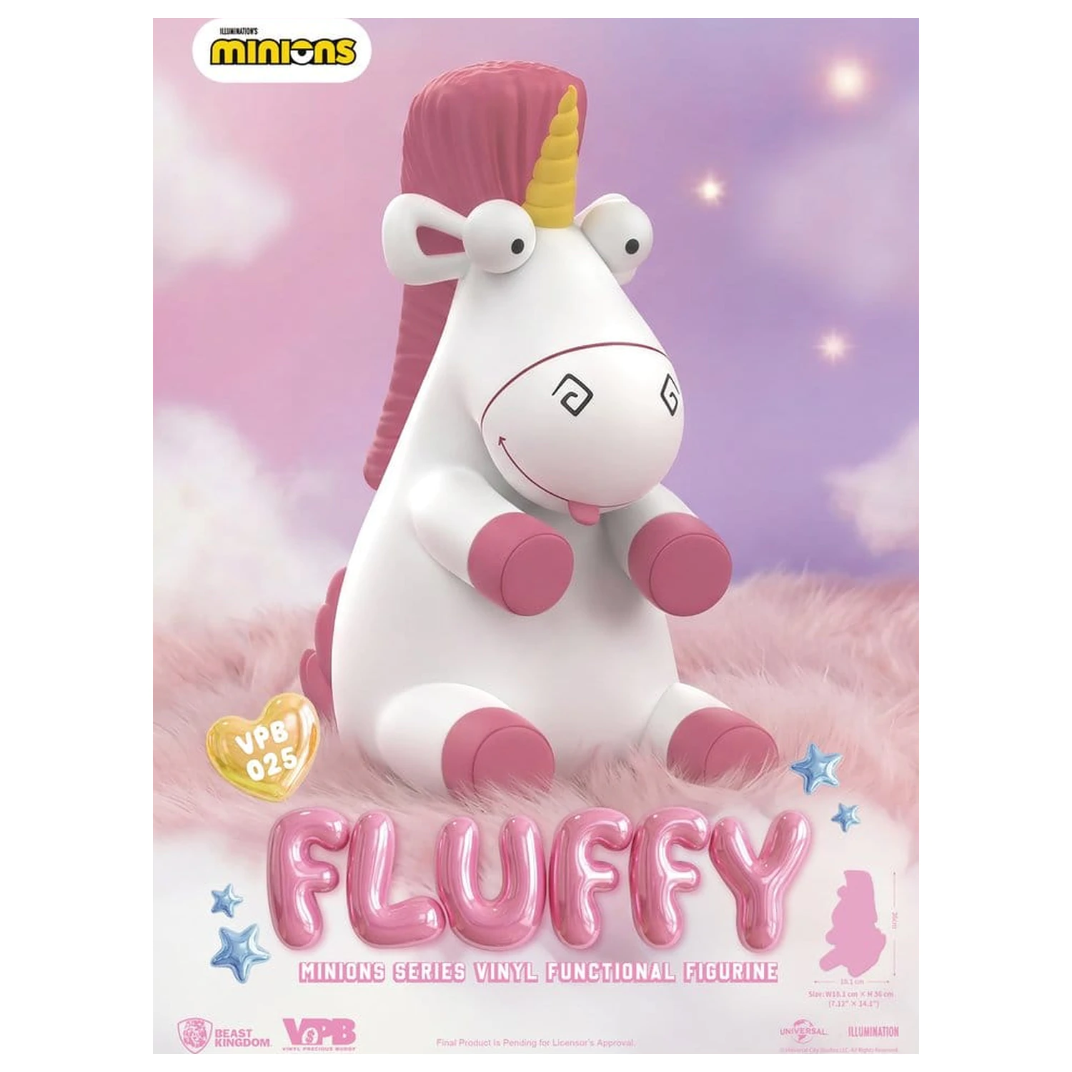Minions Fluffy winylowa skarbonka Series 36 cm zdjęcie produktu