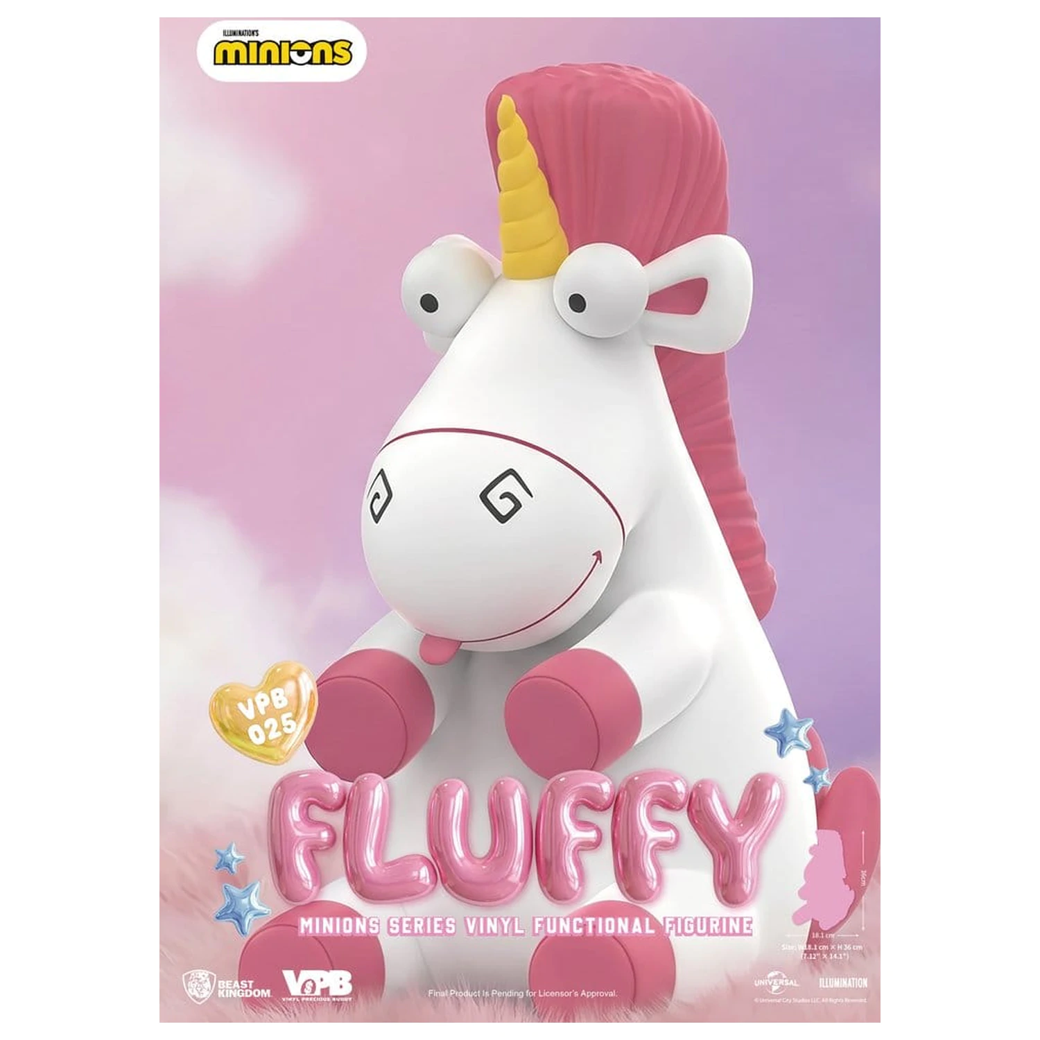 Minions Fluffy winylowa skarbonka Series 36 cm zdjęcie produktu