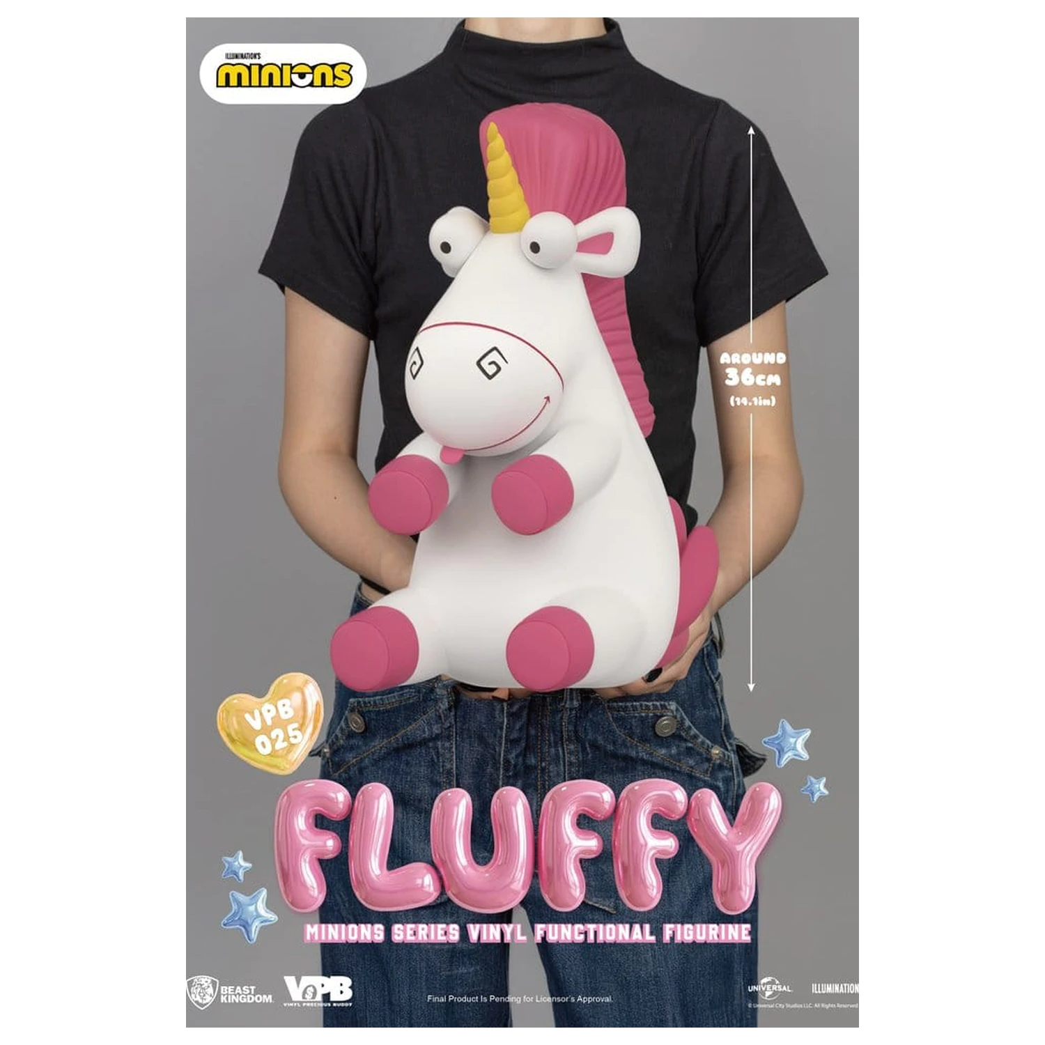 Minions Fluffy winylowa skarbonka Series 36 cm zdjęcie produktu