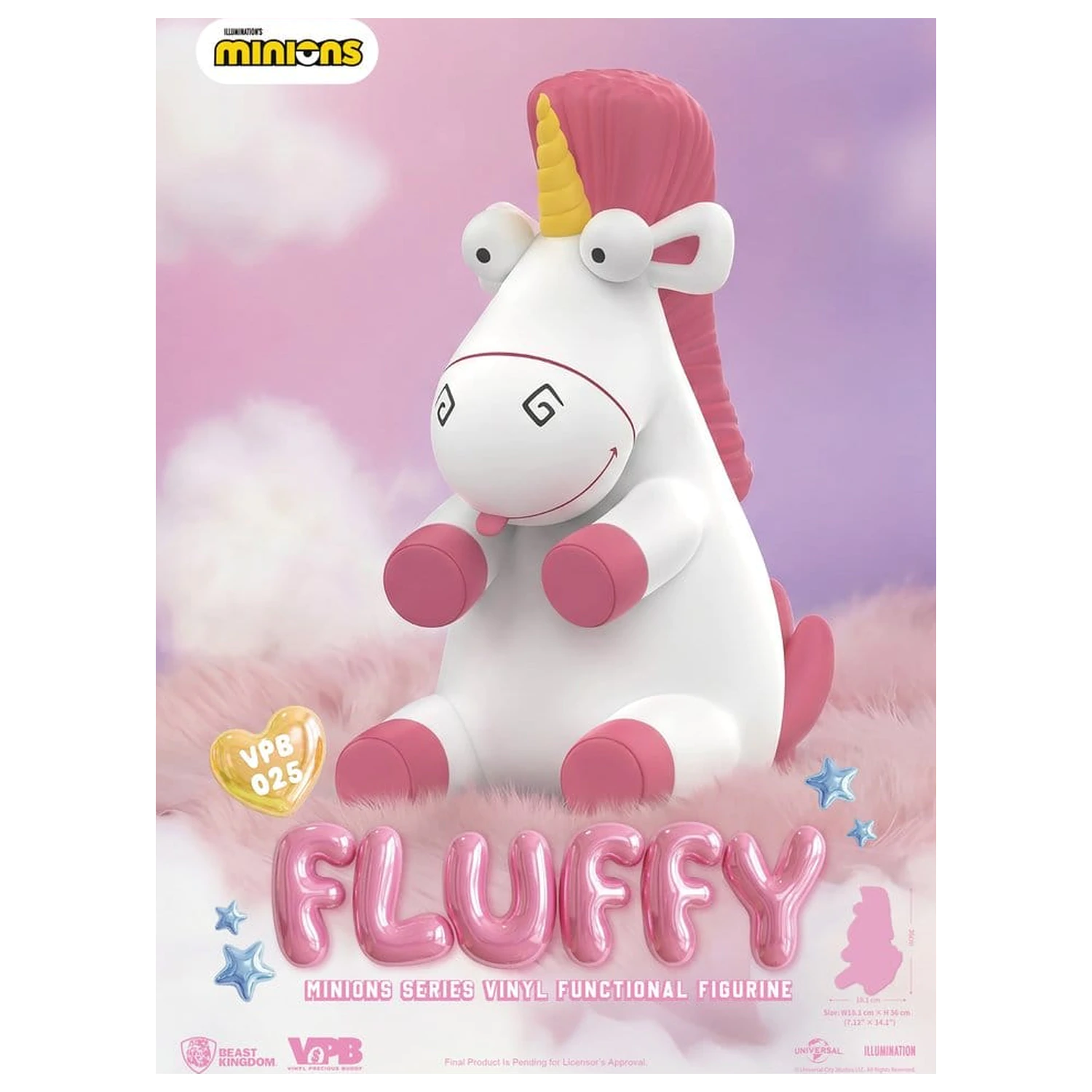 Minions Fluffy winylowa skarbonka Series 36 cm zdjęcie produktu