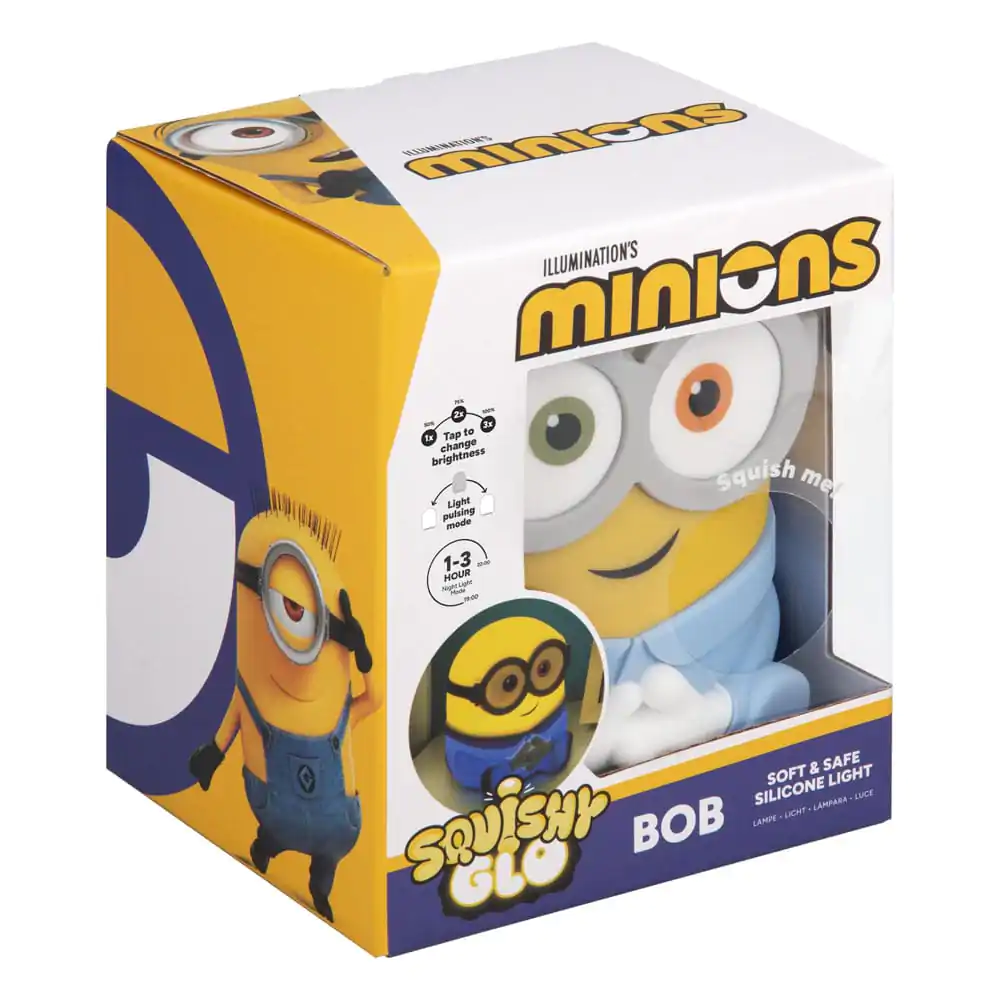 Minions Squishy Świecąca Silikonowa Lampka Bob 15 cm zdjęcie produktu