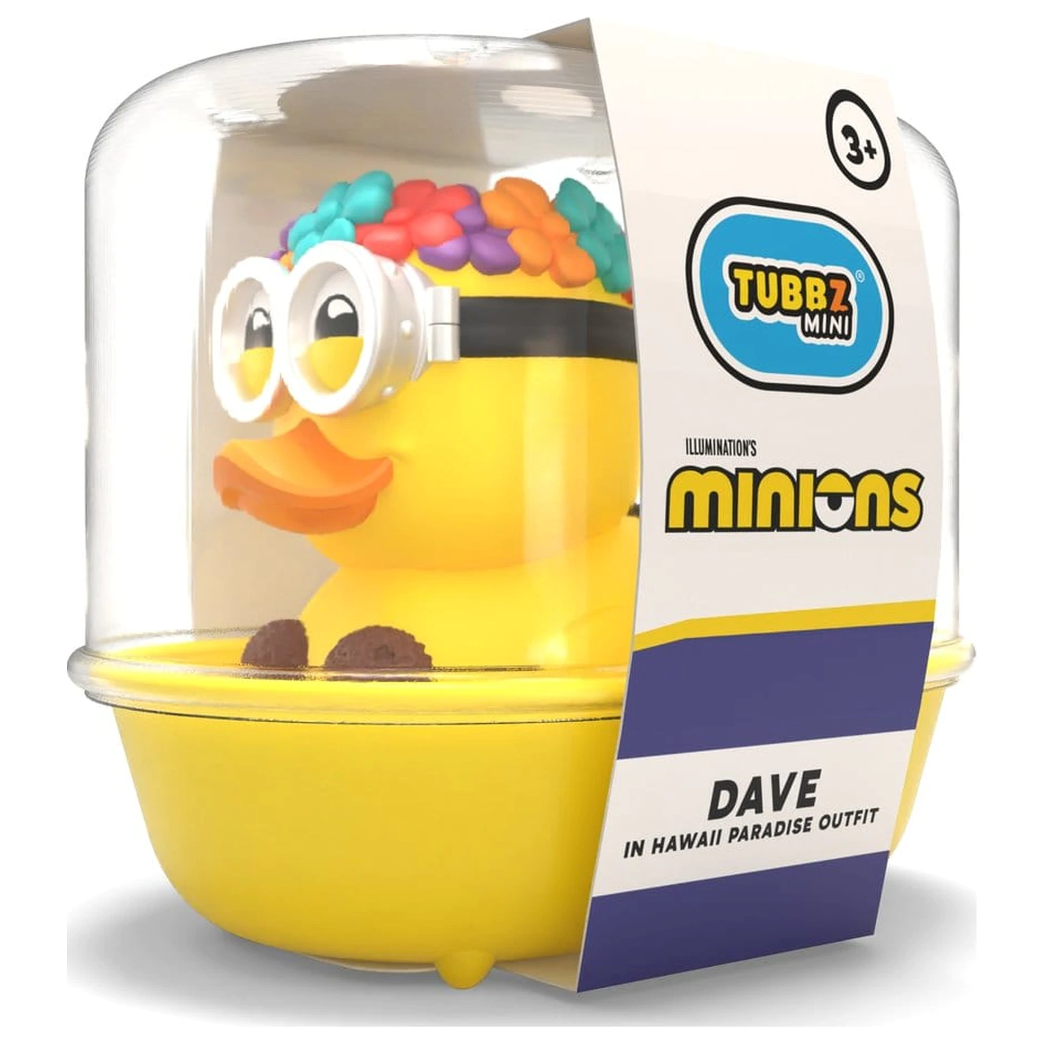 Mini figurka PVC Minions Tubbz Dave Hawaii Paradise 5 cm zdjęcie produktu