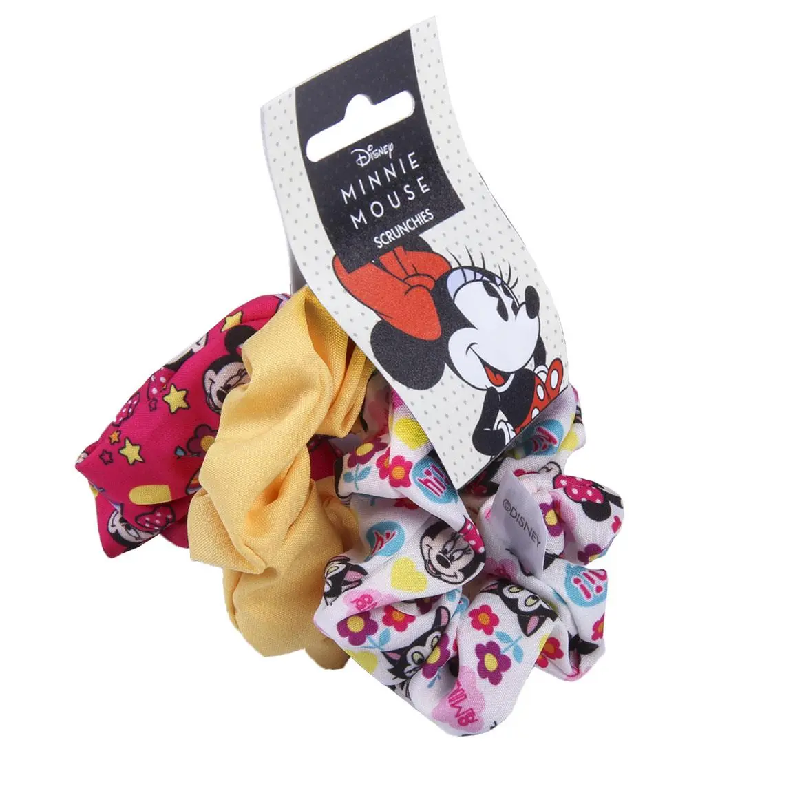 Gumki do włosów typu scrunchie Myszka Minnie zdjęcie produktu