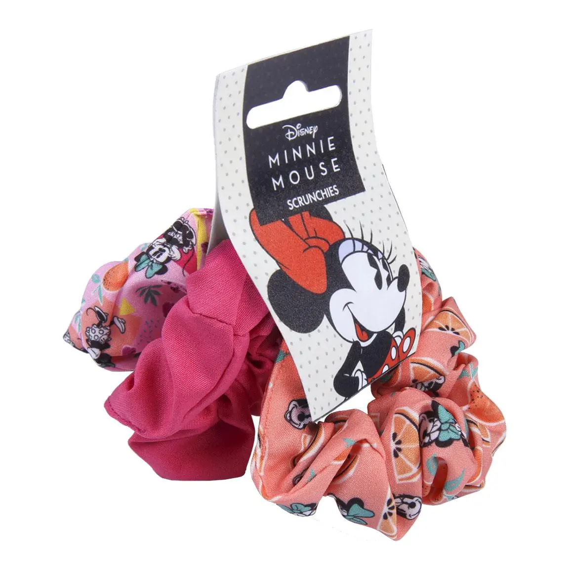 Gumki do włosów typu scrunchie Myszka Minnie zdjęcie produktu