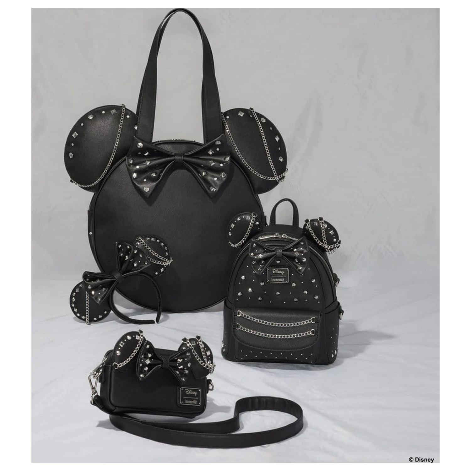 Torba na ramię typu Sling Bag Minnie Mouse by Loungefly Studs & Chains zdjęcie produktu