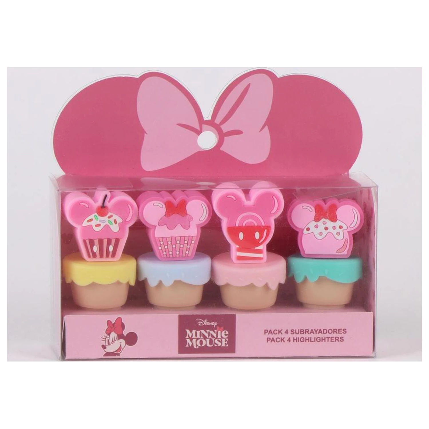 MINNIE Zestaw 4 mini zakreślaczy Food zdjęcie produktu