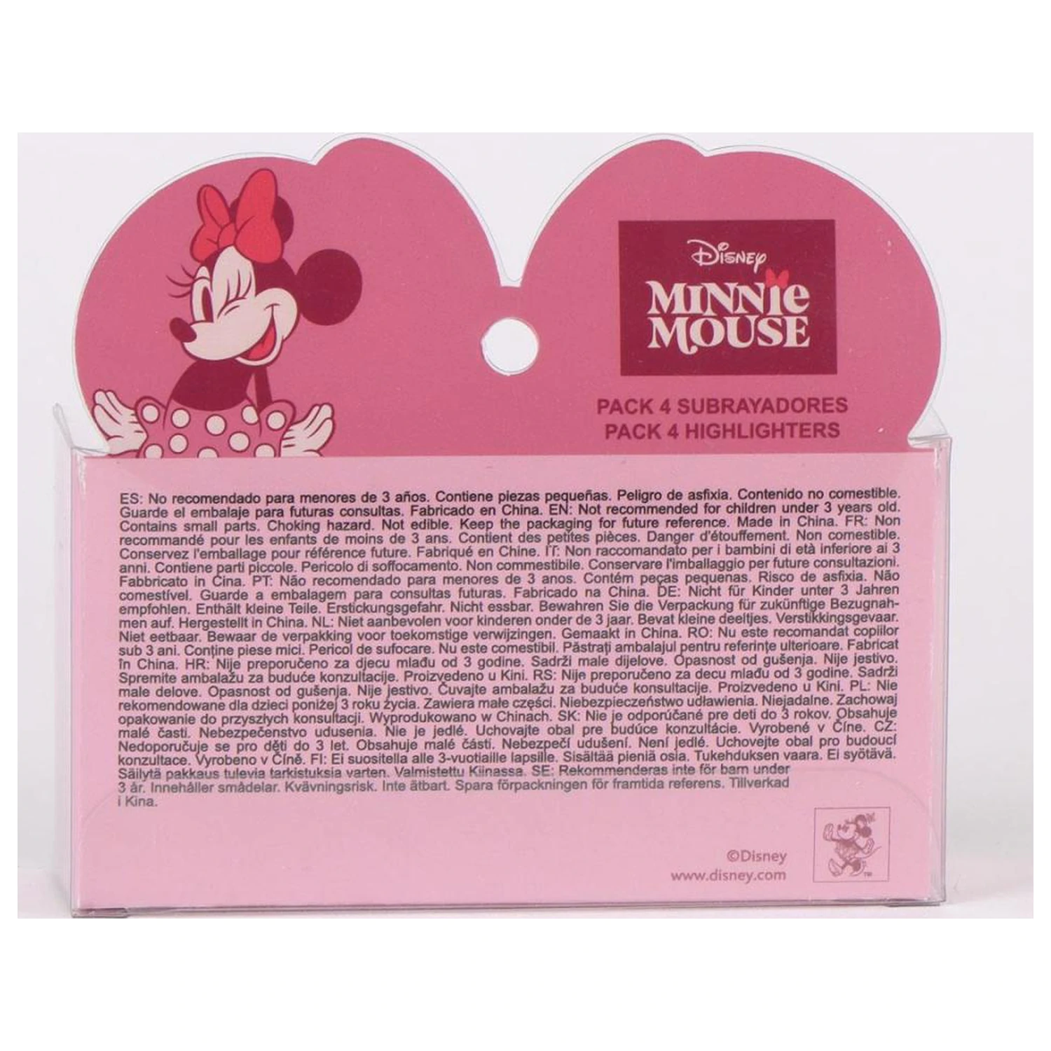 MINNIE Zestaw 4 mini zakreślaczy Food zdjęcie produktu