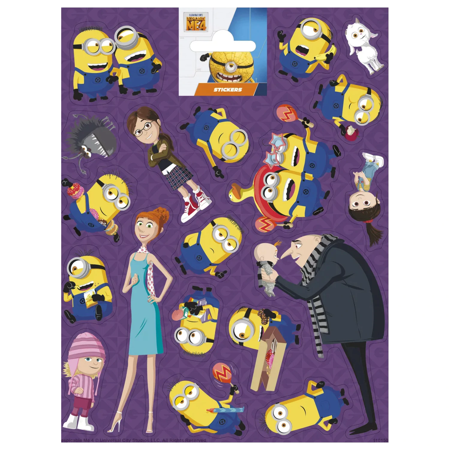 Minions Family naklejka zdjęcie produktu