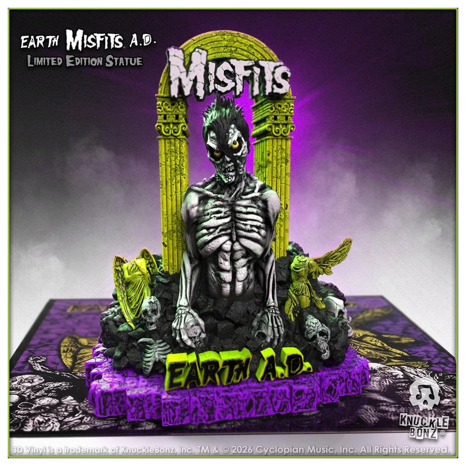 Misfits 3D Winyl Figurka Earth A.D. Death Comes Ripping zdjęcie produktu
