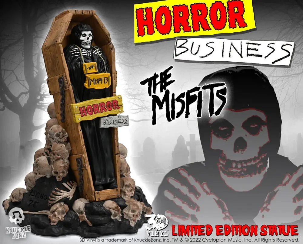 Misfits 3D Vinyl Statue Horror Business 25 cm Statua z winylu 3D zdjęcie produktu