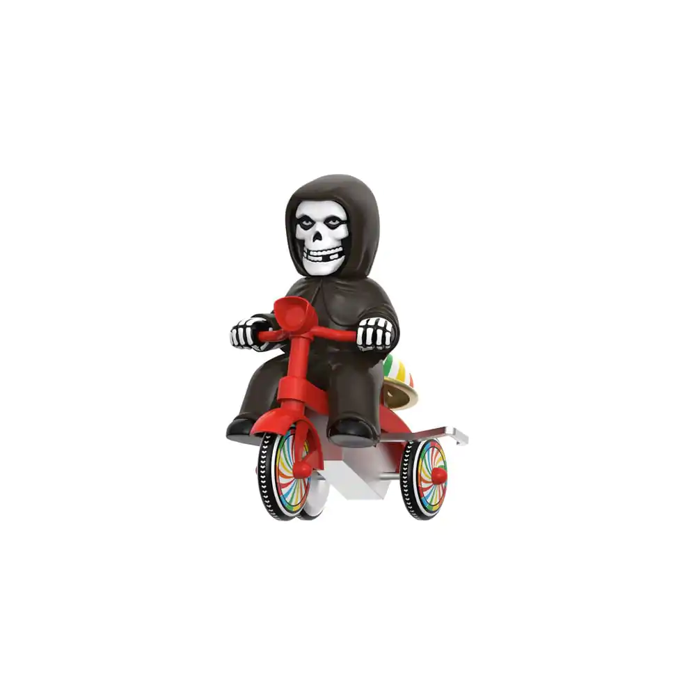 Figurka Misfits Super Cycles Action Figure (Czarny z Czerwonym Trójkołowcem) 13 cm zdjęcie produktu