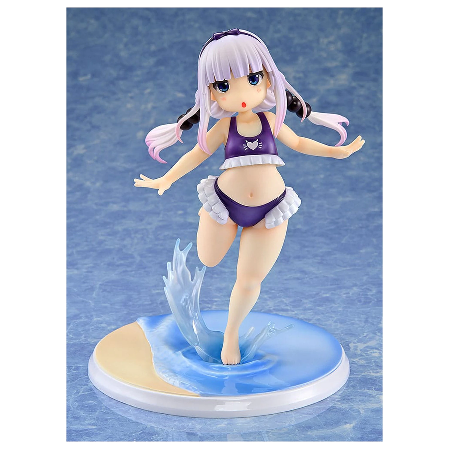Miss Kobayashi's Dragon Maid Figurka PVC 1/6 Kanna Kamui: Excited to Wear a Swimsuit at Home Ver. (Purple) 20 cm zdjęcie produktu