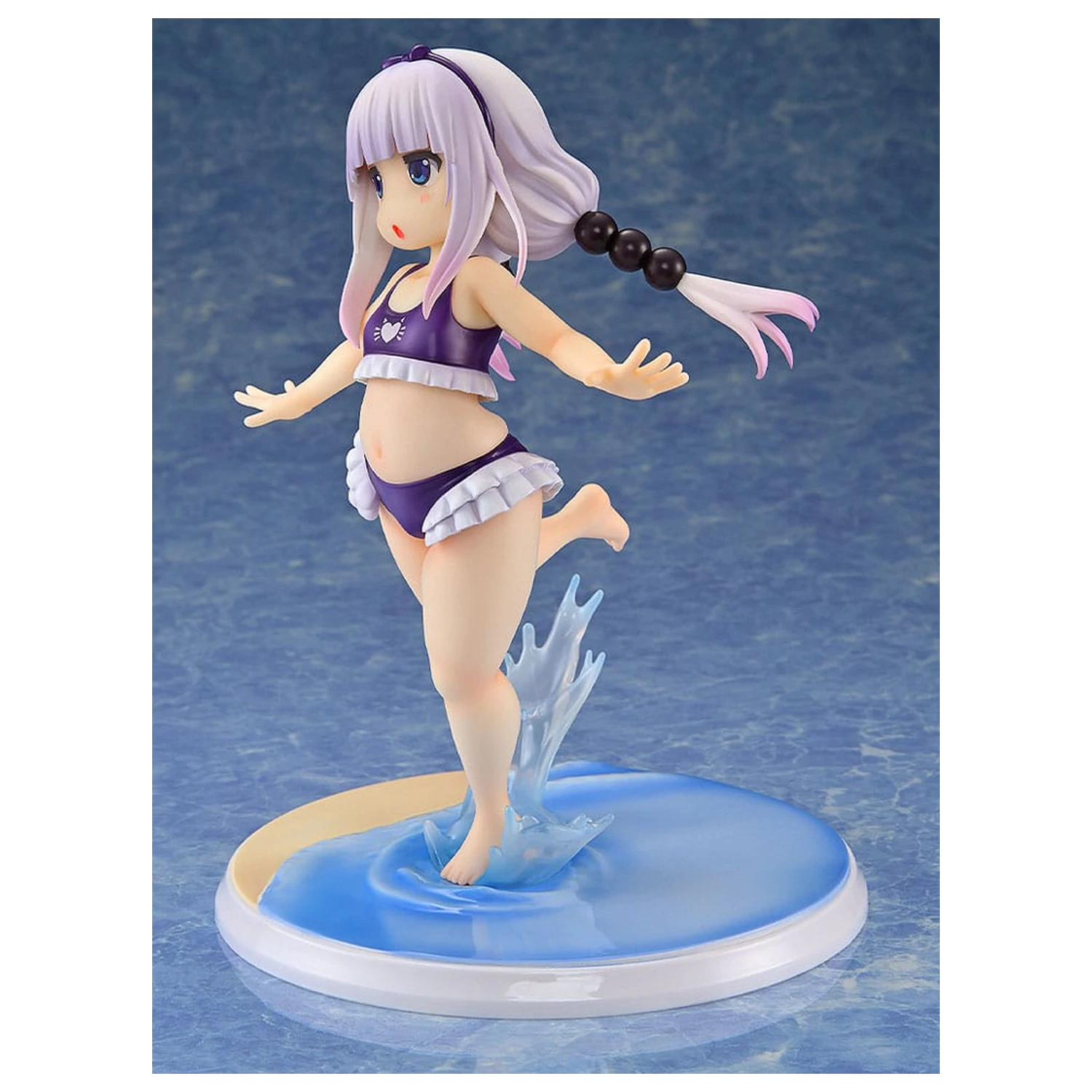 Miss Kobayashi's Dragon Maid Figurka PVC 1/6 Kanna Kamui: Excited to Wear a Swimsuit at Home Ver. (Purple) 20 cm zdjęcie produktu