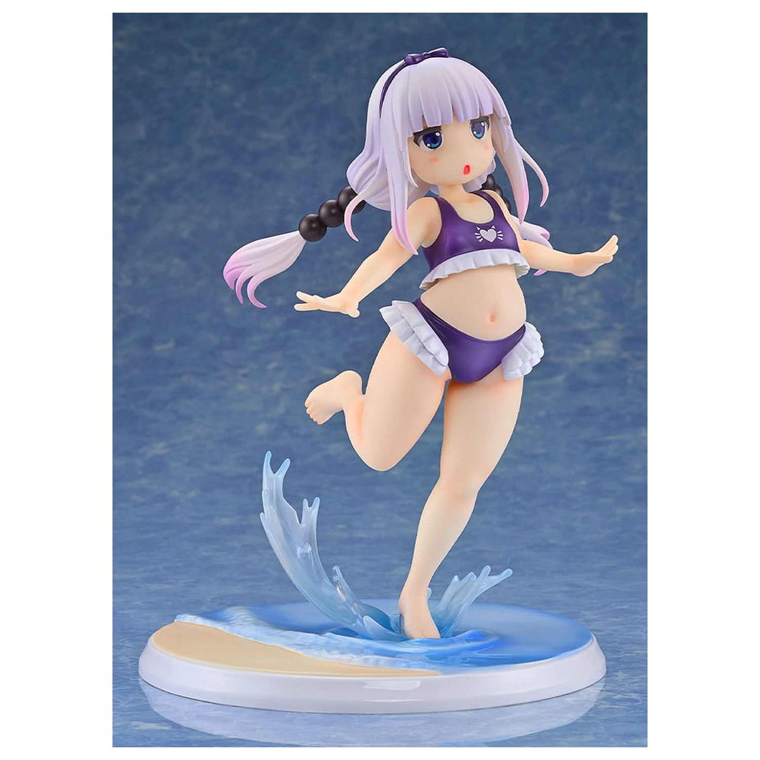 Miss Kobayashi's Dragon Maid Figurka PVC 1/6 Kanna Kamui: Excited to Wear a Swimsuit at Home Ver. (Purple) 20 cm zdjęcie produktu
