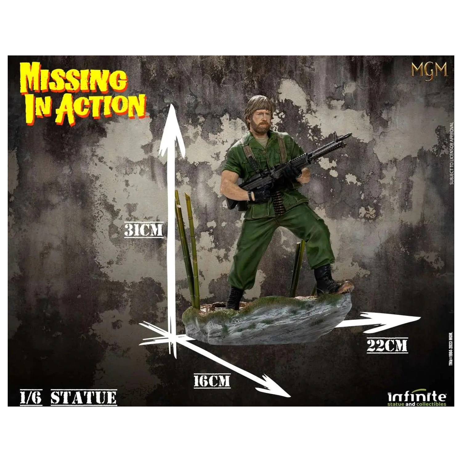 Missing In Action Colonel James Braddock Statuetka 1/6 31 cm zdjęcie produktu