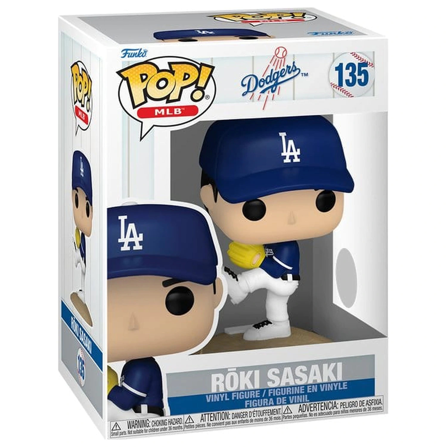 MLB Funko POP! Winylowa Figurka Dodgers- Roki Sasaki 9 cm zdjęcie produktu