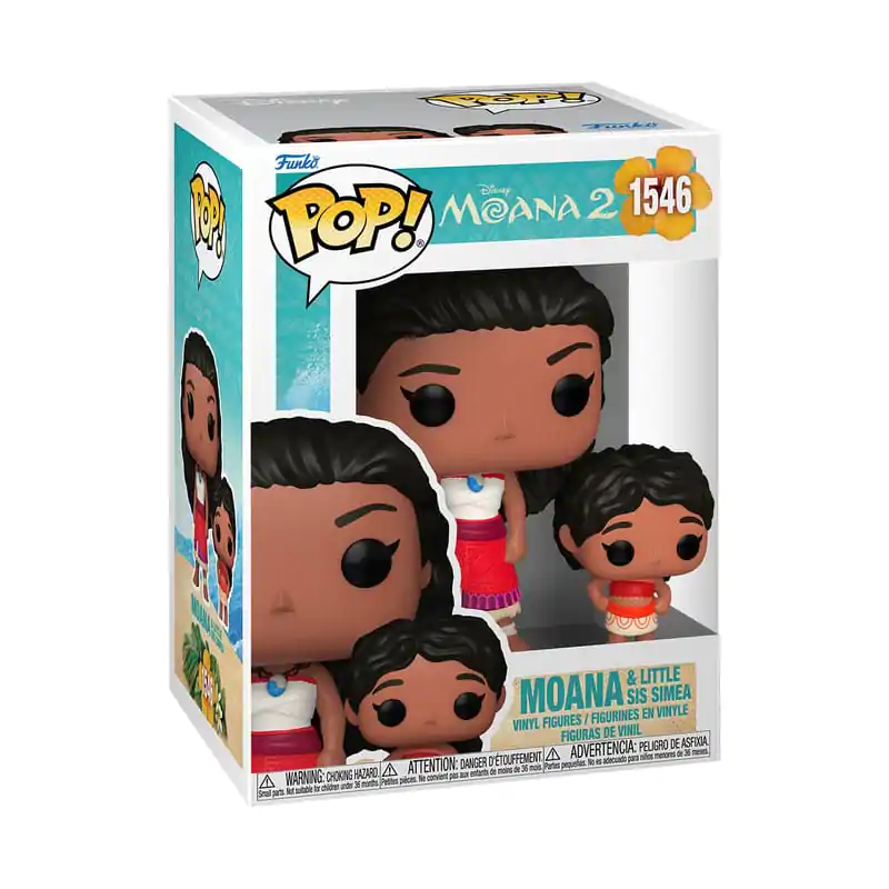 Moana 2 Funko POP! & Buddy Figurka winylowa Moana & Little Sis 9 cm 9 cm zdjęcie produktu