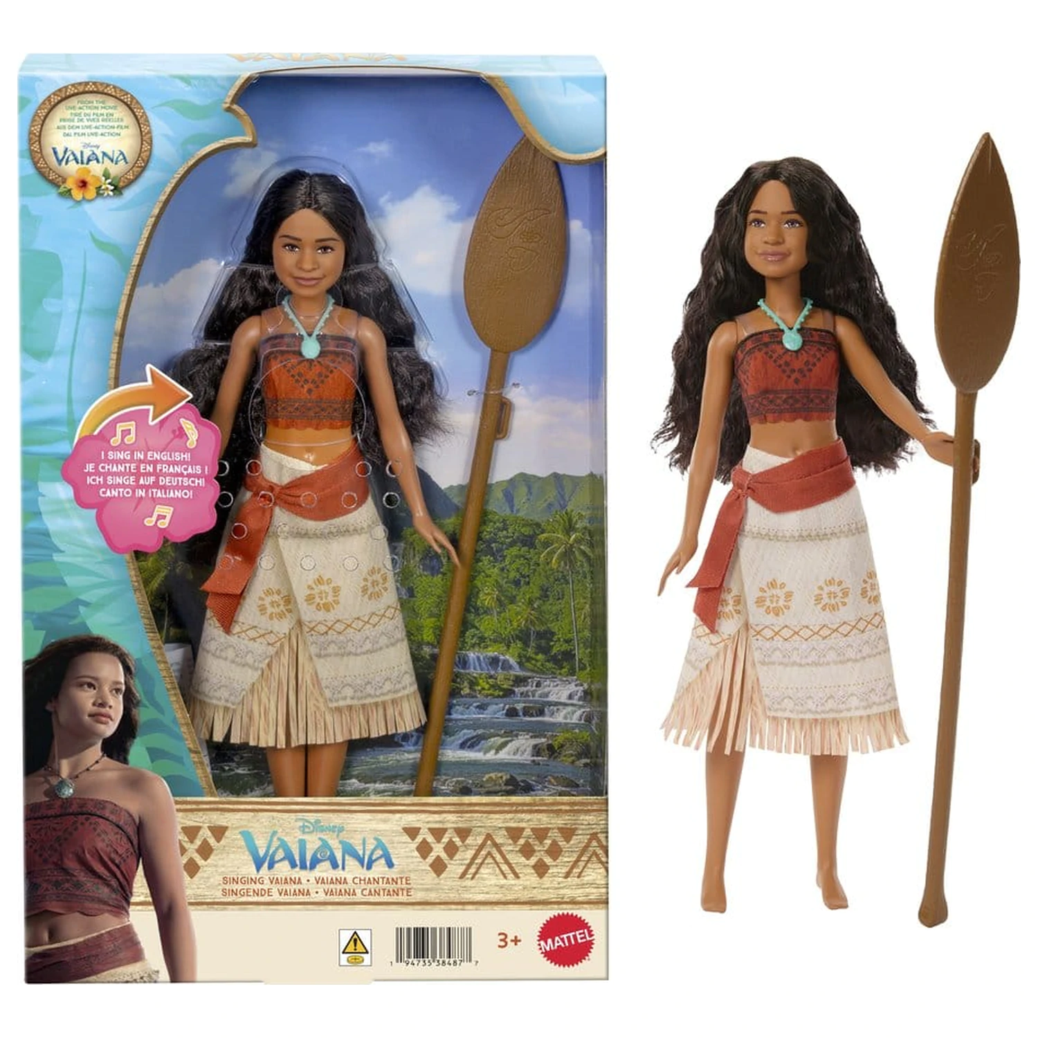 Moana 2026 Movie Śpiewająca Lalka Moana zdjęcie produktu