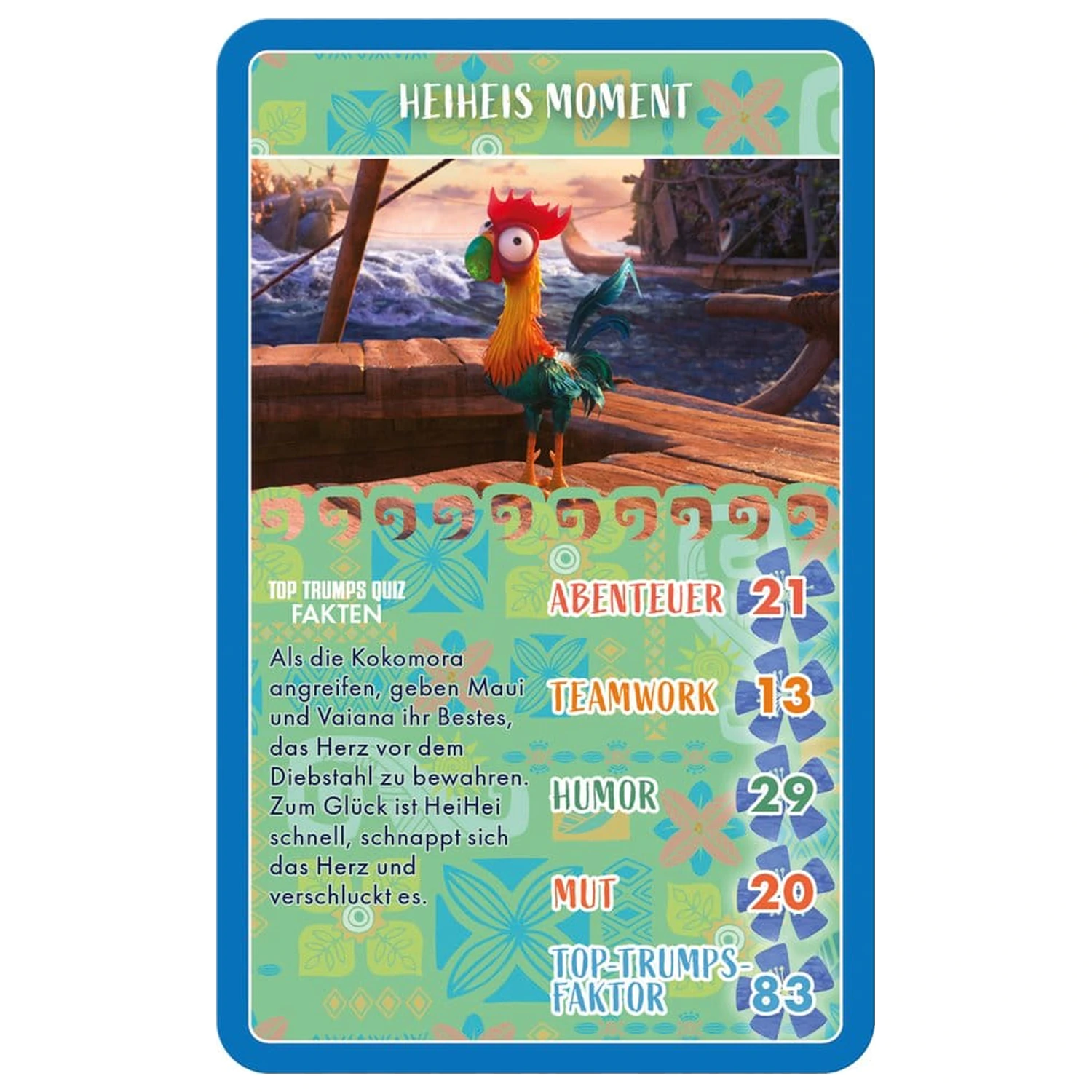 Moana Card Game Top Trumps *Niemiecka Wersja* zdjęcie produktu