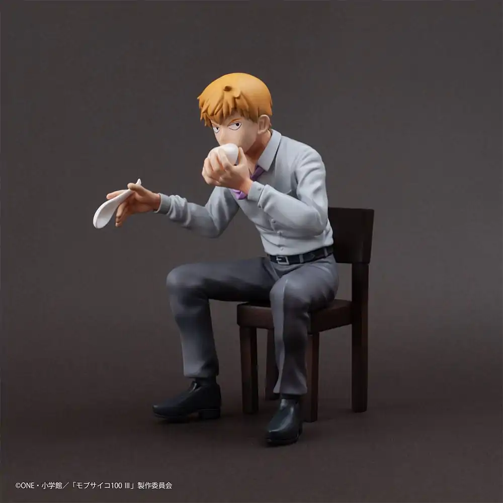 Mob Psycho 100 III x Bunbougu Cafe 2022 PVC Figurka Arataka Reigen 14 cm zdjęcie produktu
