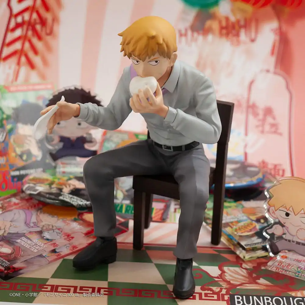 Mob Psycho 100 III x Bunbougu Cafe 2022 PVC Figurka Arataka Reigen 14 cm zdjęcie produktu
