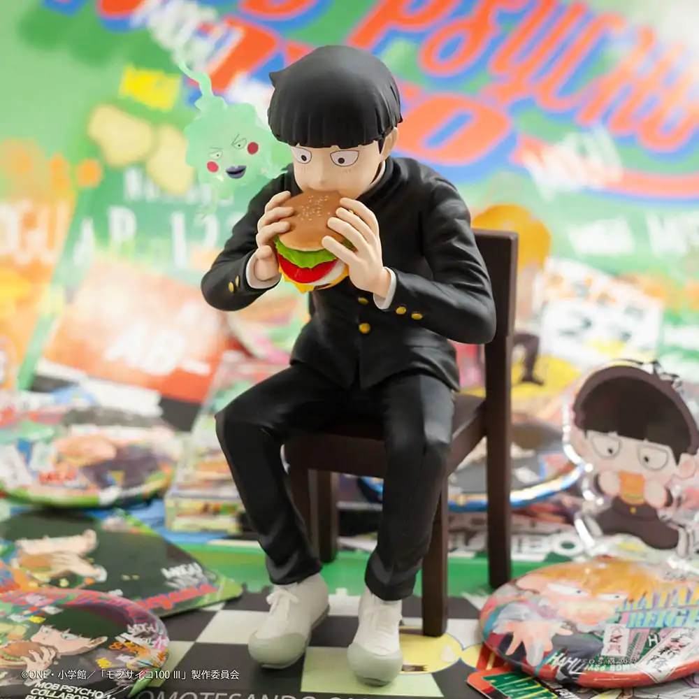 Mob Psycho 100 III x Bunbougu Cafe 2022 Statua PVC Shigeo Kageyama & Ekubo 13 cm zdjęcie produktu