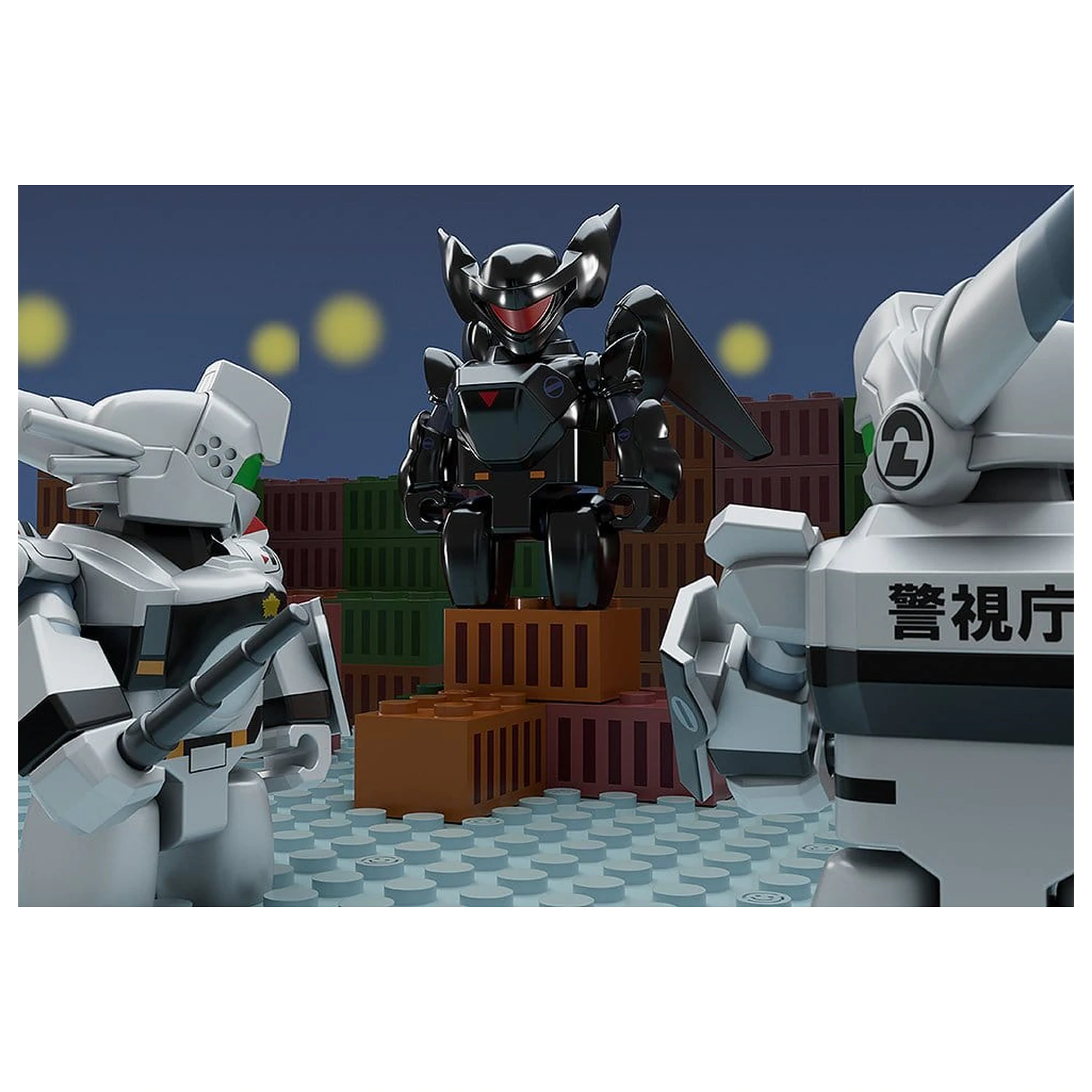 Mobile Police Patlabor Brickroid figurka AV-98 Ingram Unit 2 5 cm zdjęcie produktu