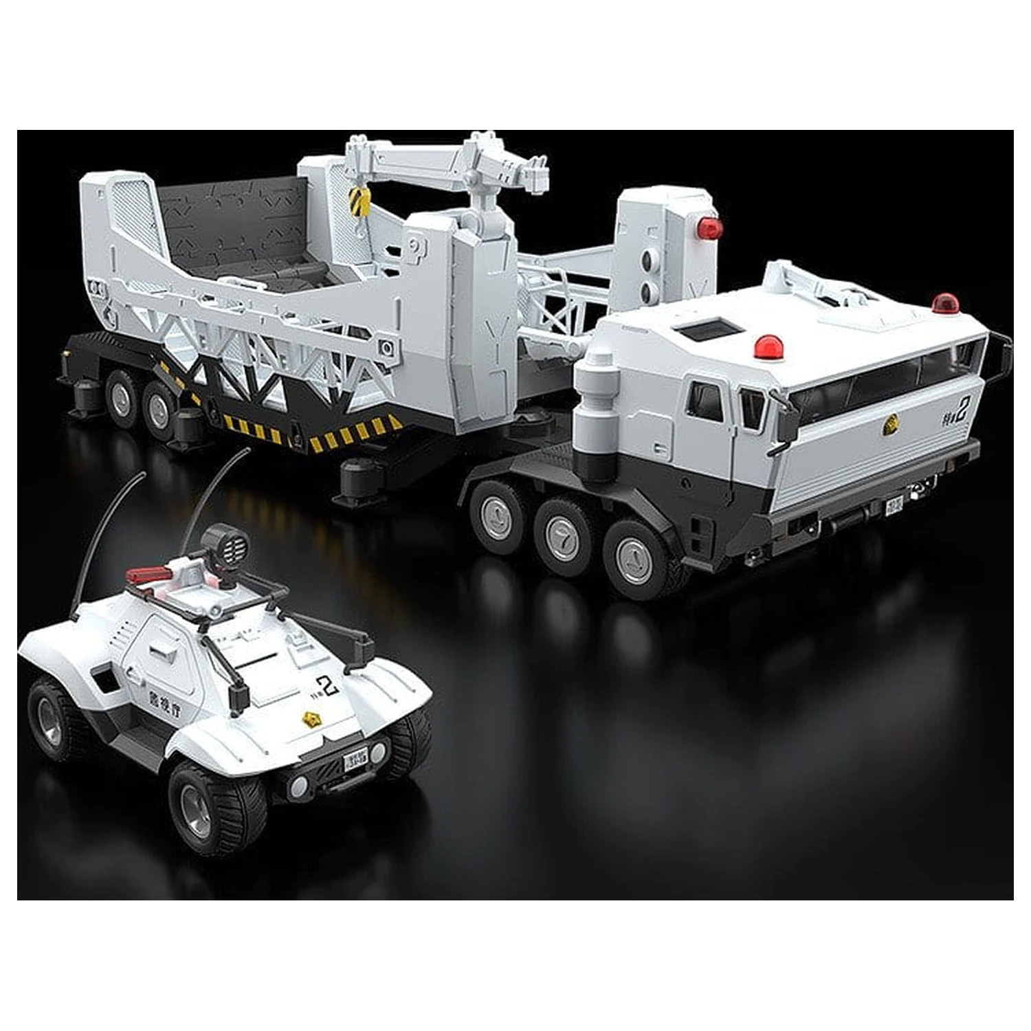 Mobile Police Patlabor Moderoid plastikowe modele do składania 1/60 Type 98 Special Command Vehicle & Type 99 Special Labor Carrier (re-run) zdjęcie produktu