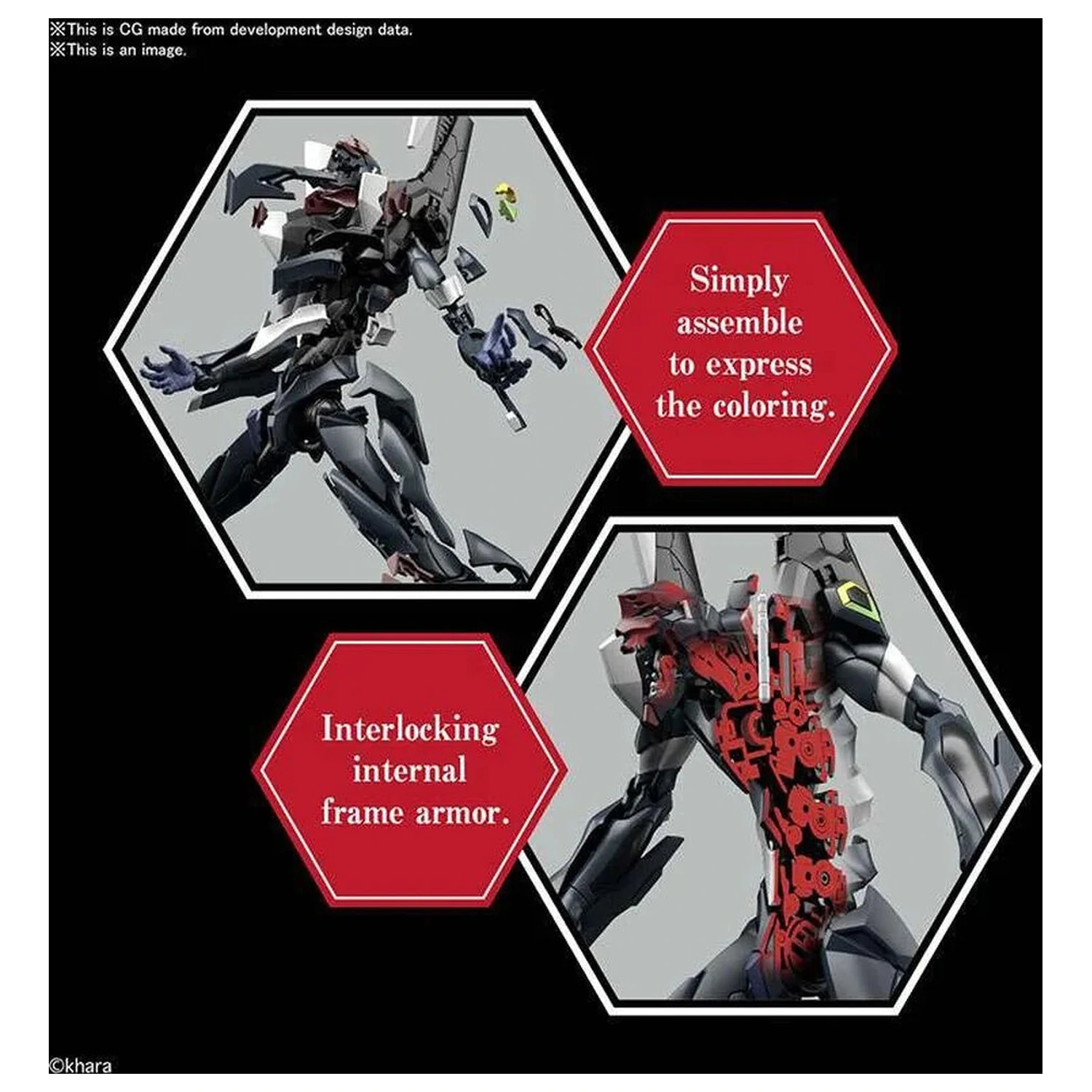 Mobile Suit Evangelion The Enchanted Shield of Virtue Unit-03 RG Multipurpose Humanoid Decisive Weapon zestaw do składania figurek zdjęcie produktu