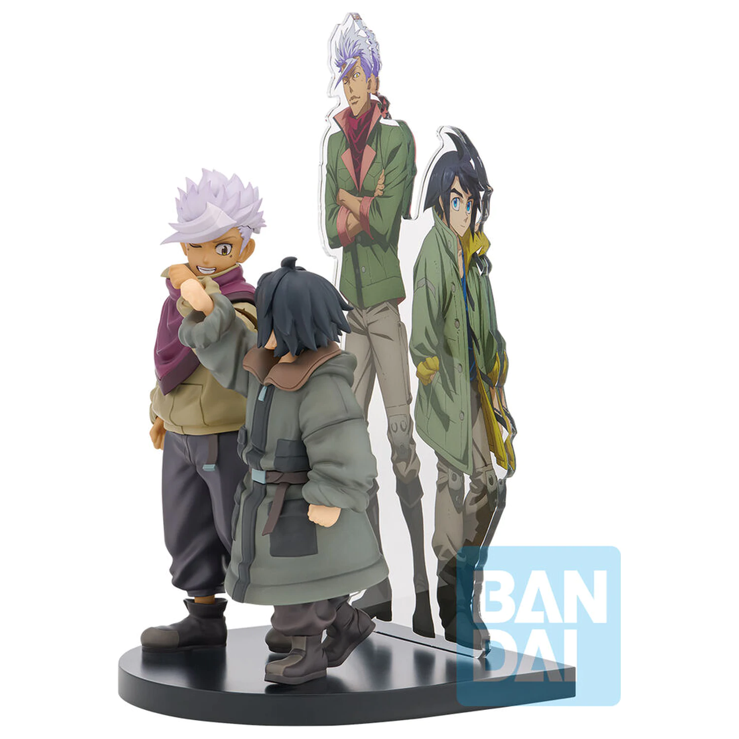 Mobile Suit Gundam Barbatos Iron-Blooded Orphans Augus Mikazuki & Itsuka Ichibansho figura 18cm zdjęcie produktu