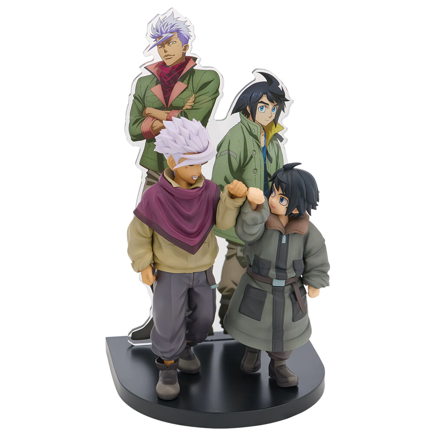 Mobile Suit Gundam Barbatos Iron-Blooded Orphans Augus Mikazuki & Itsuka Ichibansho figura 18cm zdjęcie produktu