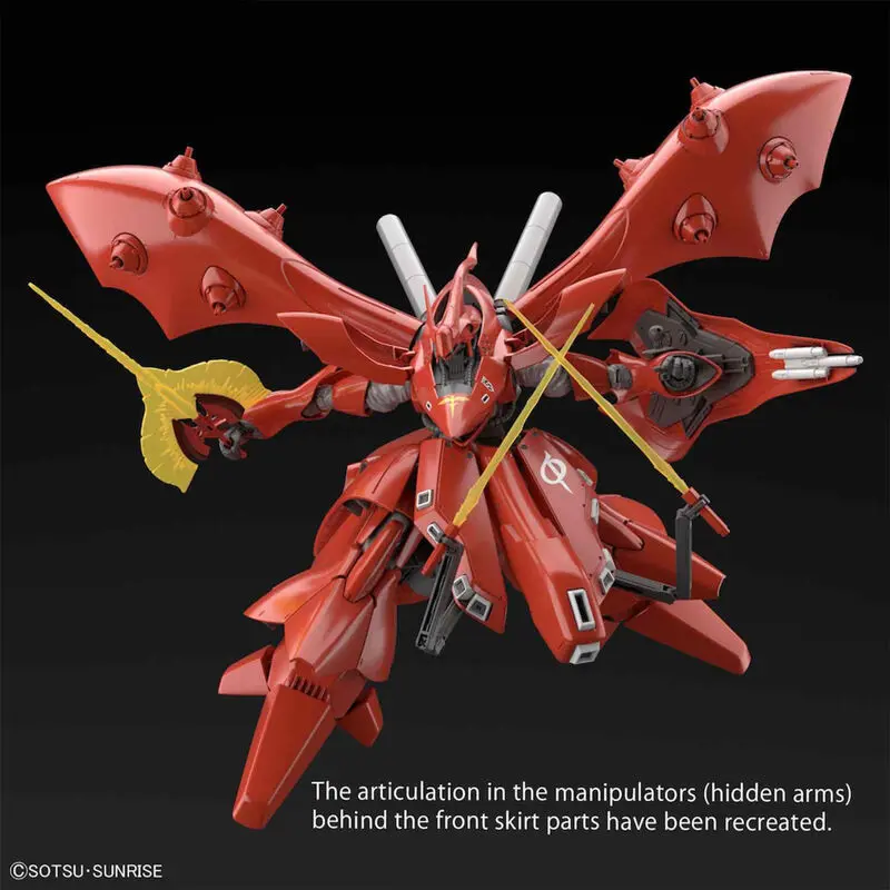 Mobile Suit Gundam: Char's Counterattack-Beltorchika's Children Nightingale zestaw do składania model figurki zdjęcie produktu