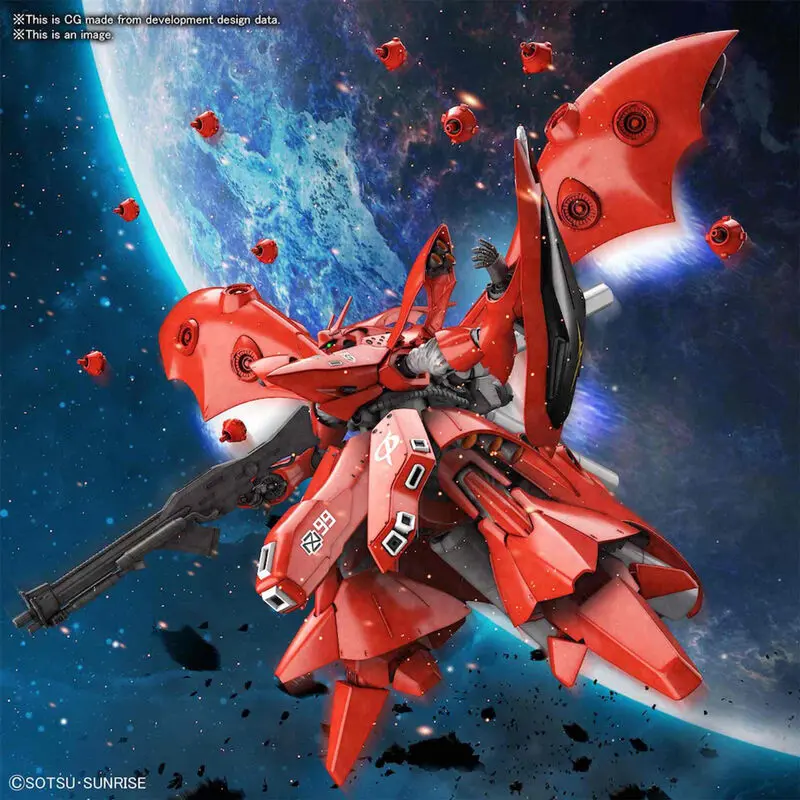 Mobile Suit Gundam: Char's Counterattack-Beltorchika's Children Nightingale zestaw do składania model figurki zdjęcie produktu