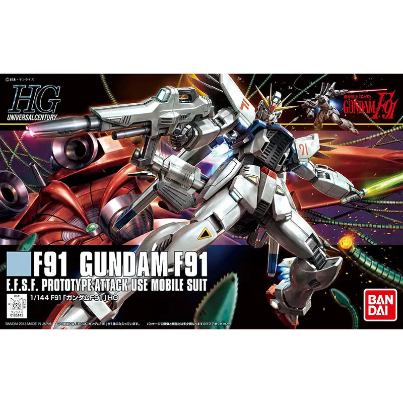 Mobile Suit Gundam F91 Gundam F91 Model Kit figurka 13 cm zdjęcie produktu