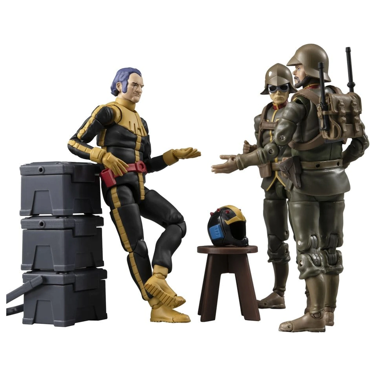 Mobile Suit Gundam G.M.G. Collection 15 Action Figure Principality of Zeon Black Tri-Stars Mash Normal Suit Ver. 10 cm zdjęcie produktu