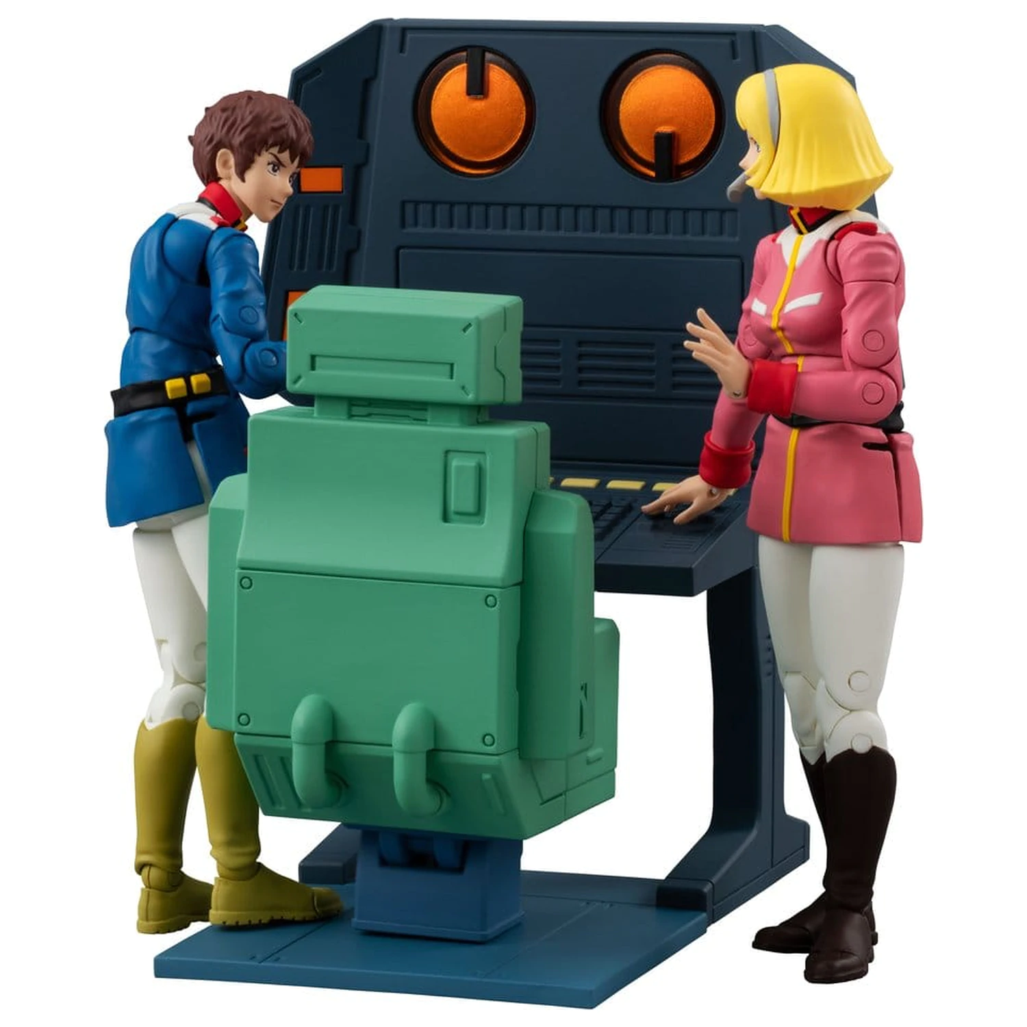 Mobile Suit Gundam G.M.G. Collection EX Diorama White Base Bridge Radio Operator Desk Set 10 cm (z prezentem) zdjęcie produktu