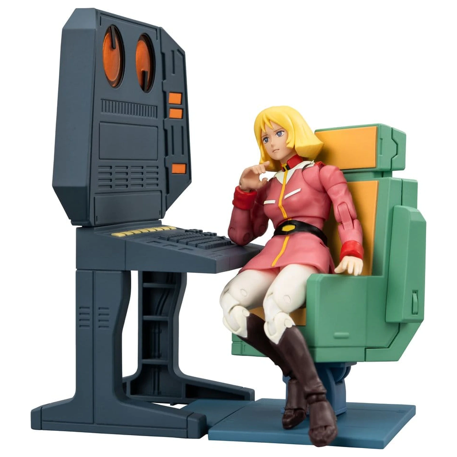 Mobile Suit Gundam G.M.G. Collection EX Diorama White Base Bridge Radio Operator Desk Set 10 cm (z prezentem) zdjęcie produktu