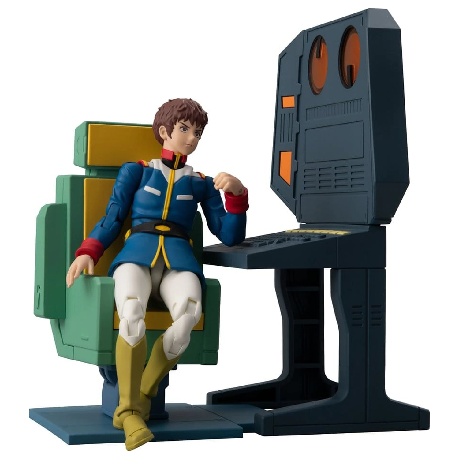 Mobile Suit Gundam G.M.G. Collection EX Diorama White Base Bridge Radio Operator Desk Set 10 cm (z prezentem) zdjęcie produktu
