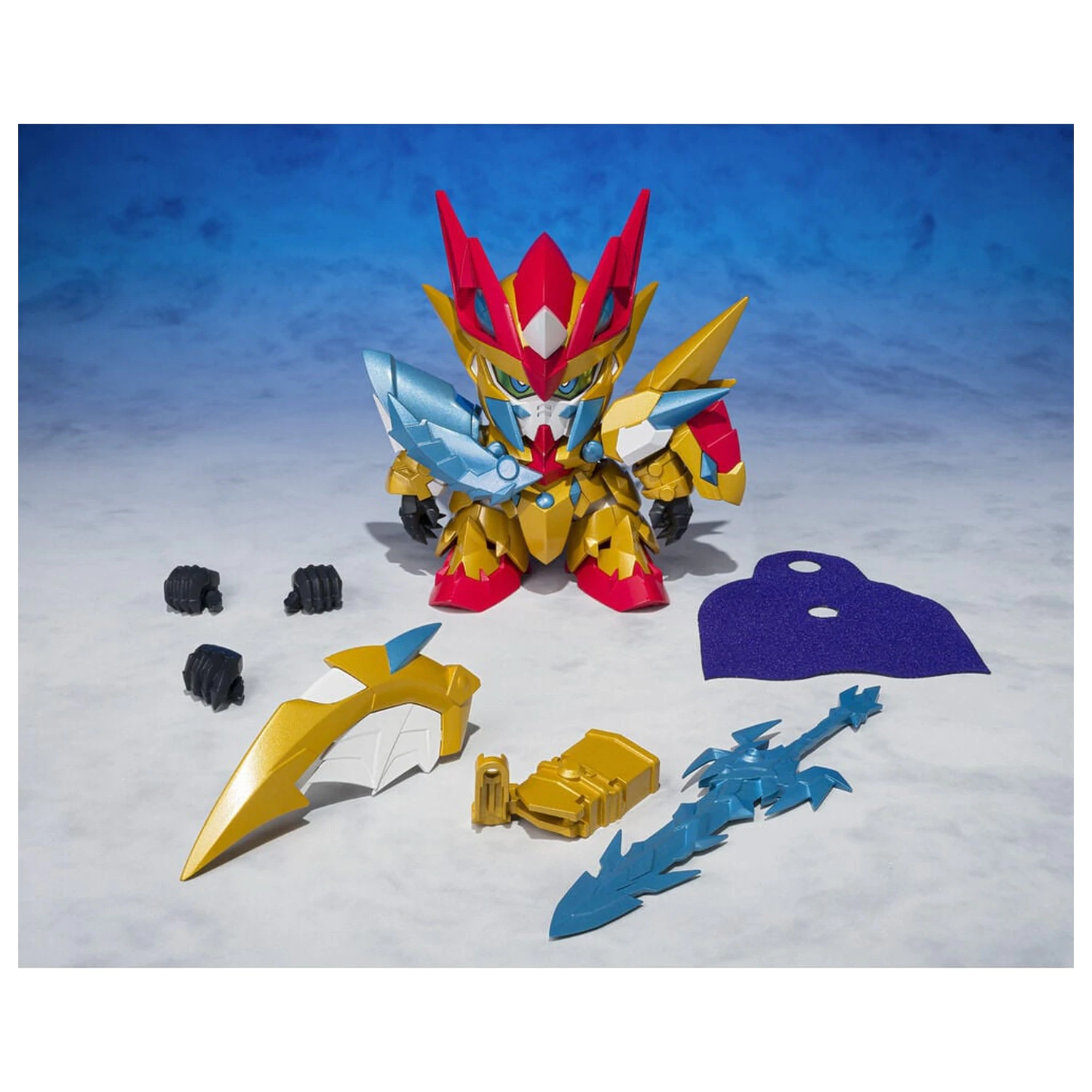 Mobile Suit Gundam Ganso SD Gundam World Holy Dragon Knight Zero Gundam figurka 8 cm zdjęcie produktu