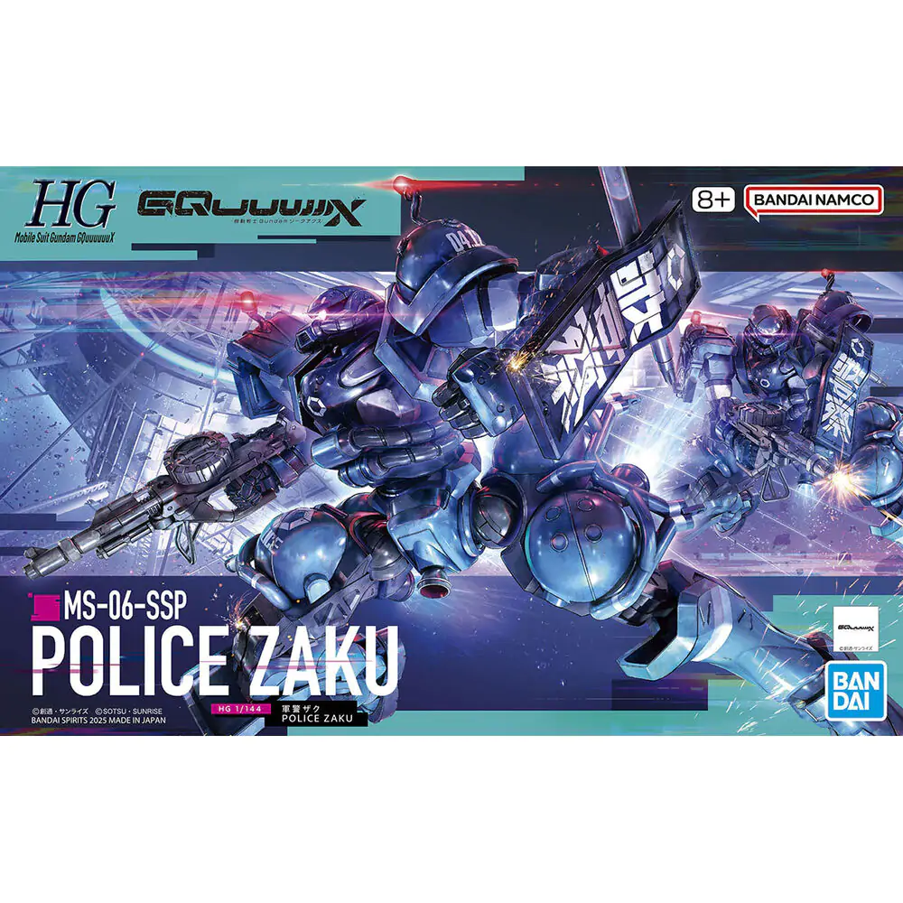 Mobile Suit Gundam GQuuuuuuX Policja Zaku figurka zdjęcie produktu