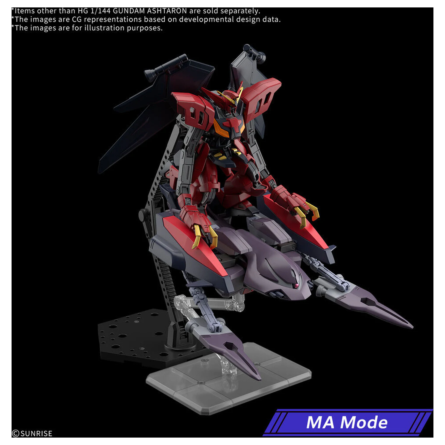 Mobile Suit Gundam - Gundam Ashtaron HG model do składania 1/144 zdjęcie produktu