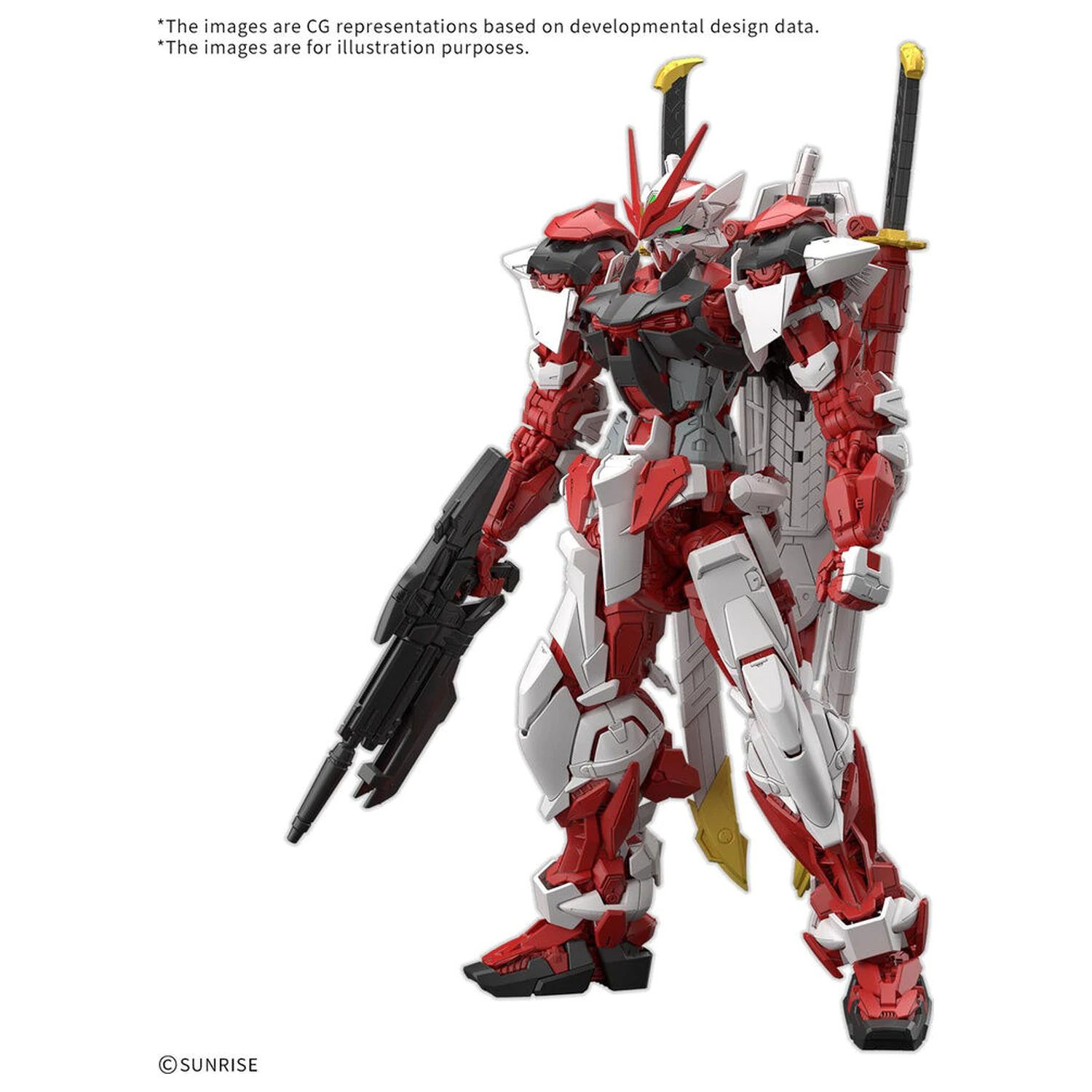 Mobile Suit Gundam - Gundam Liberty Astray Red Frame MG zestaw modeli 1/100 zdjęcie produktu
